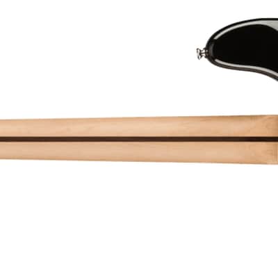 Squier Affinity Series Precision Bass PJ Pack - Maple Fingerboard - Black - Gig Bag - Rumble 15 - 120V image 3