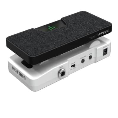 Hotone SP30T Tuner Press Tuner/Volume/Expression Pedal 2024 - Present - Black / White image 1