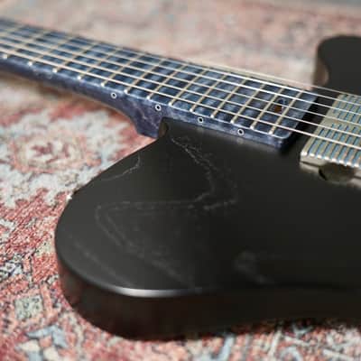 Tao Guitars T-Bucket "MANGETSU" - 2020 - Black / Kojima Grey w/ OHSC, COA & custom Truss-Rod tool image 7