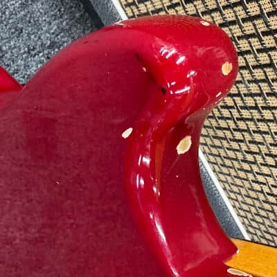 Fender Mustang Guitar with Rosewood Fretboard 1965 Dakota Red image 8