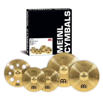Meinl HCS Expanded Cymbal Set-up (14/16/18/20) image 1