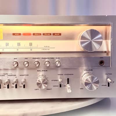 🎶 Pioneer SX-950 Vintage Stereo Receiver — Serviced | Partial Recap | LED Upgrade | Original Wood Cabinet image 5