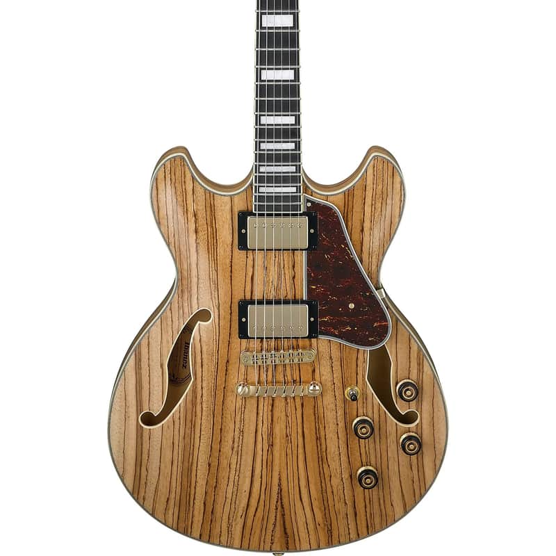 Ibanez Artcore Expressionist AS93ZW-NT 6-String Semi-Hollow Electric Guitar with Macassar Ebony Fretboard, Right-Handed, Natural image 1