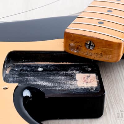 1983 Fender Precision Bass ‘57 Vintage Reissue PB57-95 Black Lacquer w/ USA Fullerton Pickup, Japan MIJ Fujigen image 17