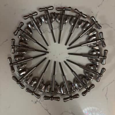 Rogers Kit Holiday 1960s 20, 12, 14 White Marine Pearl image 20