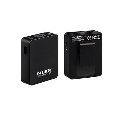 Mint NUX B-10 Vlog Compact 2.4GHz Wireless Omnidirectional Microphone System for Vlogging & Live Video image 6