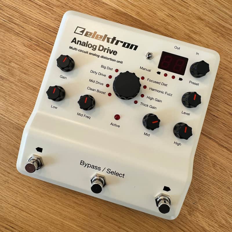 2010s Elektron Analog Drive White