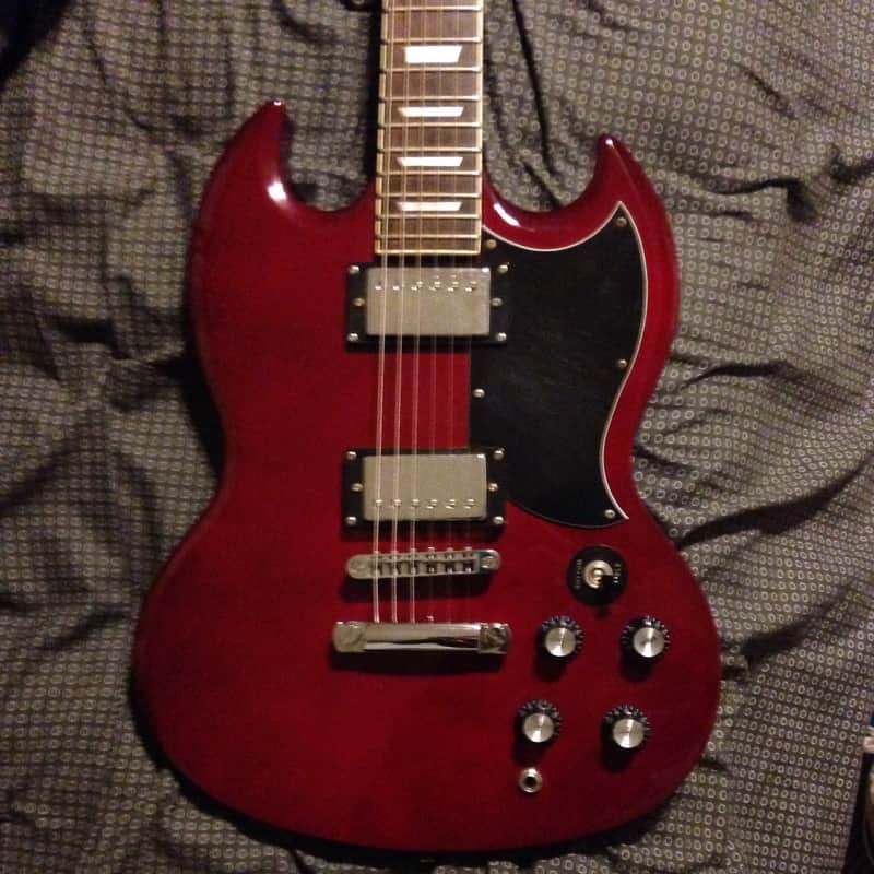 Gibson Signature Series SG 90's Cherry Red image 1