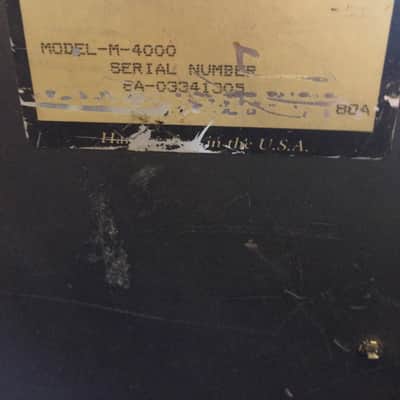 Peavey M-4000 Mark V Series Stereo Power Amp image 9