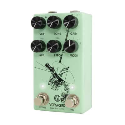 Walrus Audio Voyageur MKII Pre-Amp/Overdrive Effects Pedal (seafoam) image 2