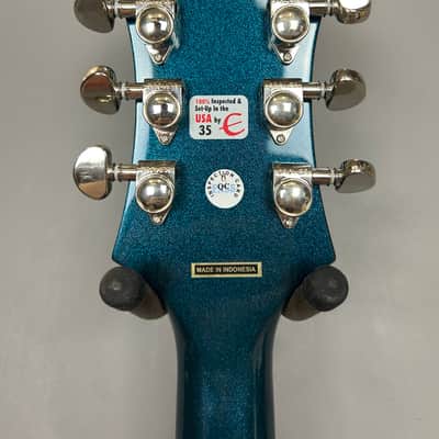 Epiphone Emperor Swingster 2025 - Delta Blue Metallic image 7