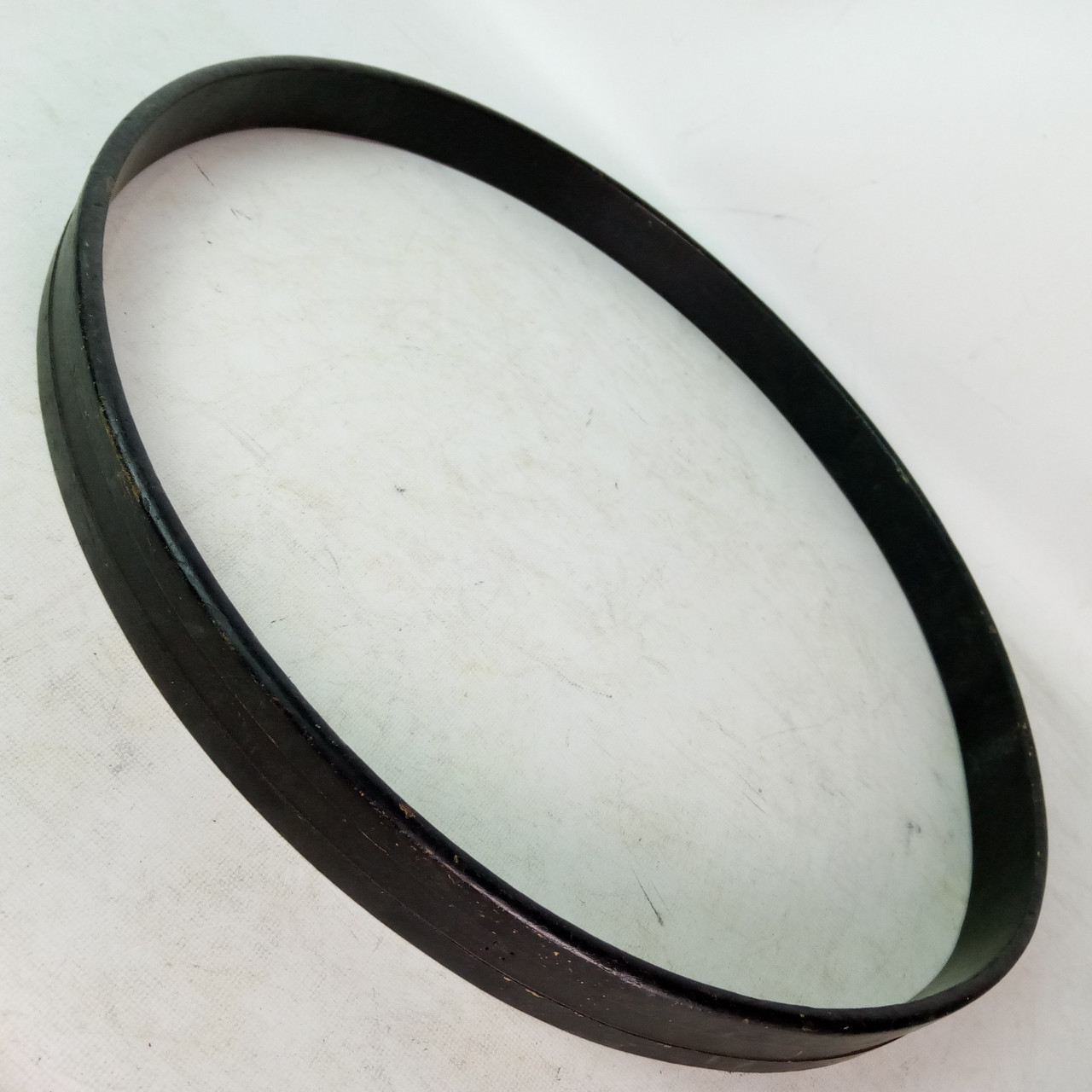 Slingerland 18"x1.5" Bass Drum Hoop/Rim Black Paint+.5" Inlay Channel Vintage60s — main photograph