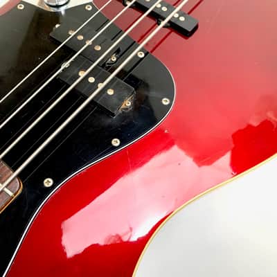 Fender Jazz Bass Aerodyne 2002-2004 Candy Apple Red image 12