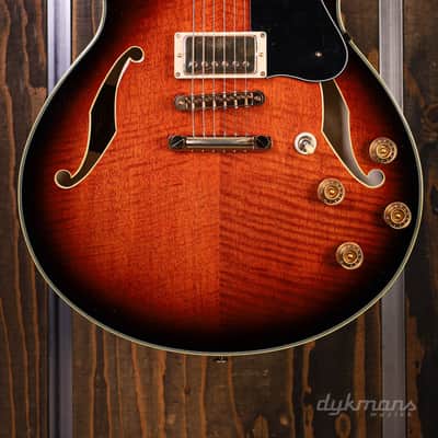 Immagine Ibanez John Scofield JSM100 Vintage Sunburst - 1