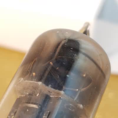 Raytheon 12BH7A tNOS AT1000 TESTED Vacuum Tube black plate 12BH7 dual triode 1951-1959 image 8