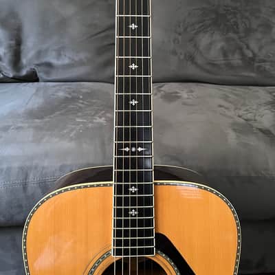 Circa 1980 Yamaha L-10 acoustic guitar, with HSC, made in Japan/MIJ image 4