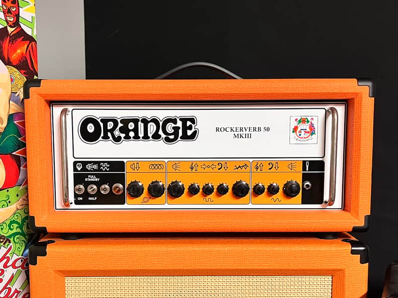 Orange Rockerverb 50 MK III 2-Channel 50-Watt Guitar Amp Head 2014 - Present - Orange image 1