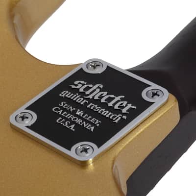 Schecter Nick Johnston Traditional HSS 10th Anniversary LH Atomic Saffron image 6
