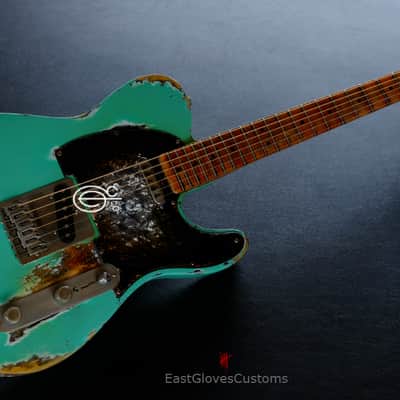 Fender Telecaster Seafoam Green Heavy Aged Relic image 10