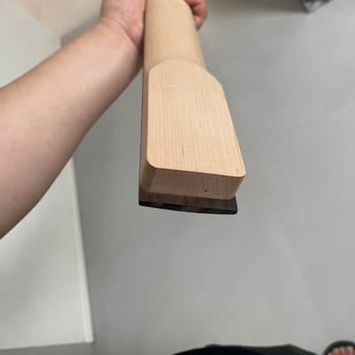 6 String Electric Guitar Neck, 24 Frets, Rosewood fingerboard Maple Neck, Black Reverse Headstock,Blue Tree of Life Inlay, Locking Nut Ready image 4
