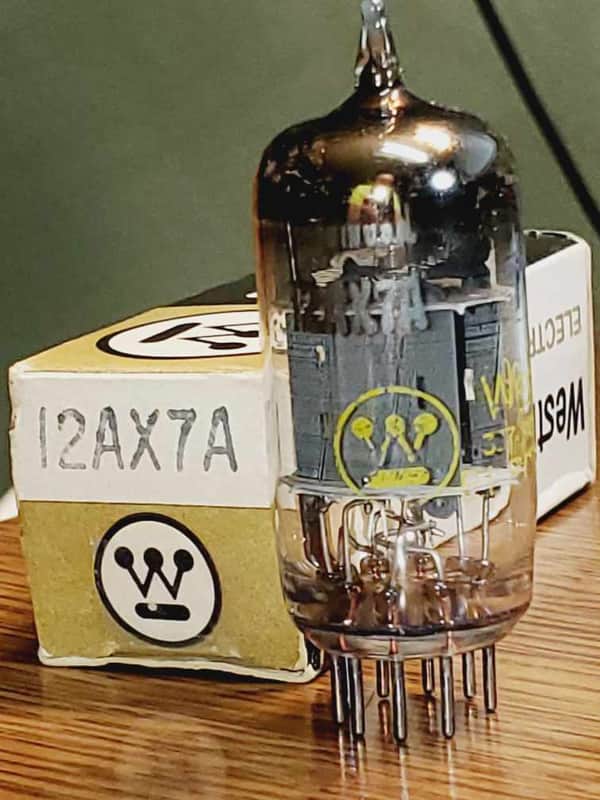 12AX7A Westinghouse NOS/NIB 1965 MaxiPreamp2/TV7 tested ( 1 ) tube lot image 1