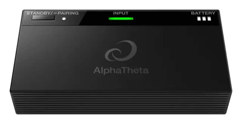 AlphaTheta HP-TX01 | SonicLink Transmitter for HDJ-F10 | Ultra-Low Latency Wireless DJ Audio image 1