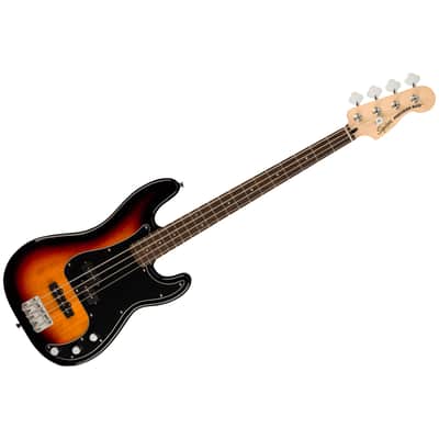 Affinity Precision Bass PJ Pack Laurel 3-Color Sunburst + Gig Bag + Ampli Rumble 15 Squier by FENDER image 5