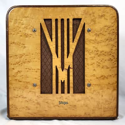 Vega “Triumphal Model” High Fidelity Amplifier, 1946, 6L6 Tube Combo, Birdseye Maple Cabinet image 2