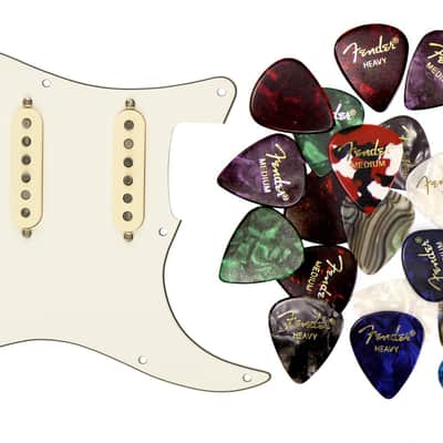 Fender Custom Shop '69 SSS Pre-Wired Stratocaster Pickguard w/ Picks image 1