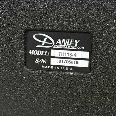 Danley TH118-4 Passive Tapped Horn Subwoofer CG014W0 *ASK FOR SHIPPING* image 6