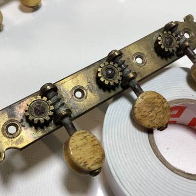 Vintage 1860s - 1890s Seidel Tuning Pegs Martin Tuners image 4