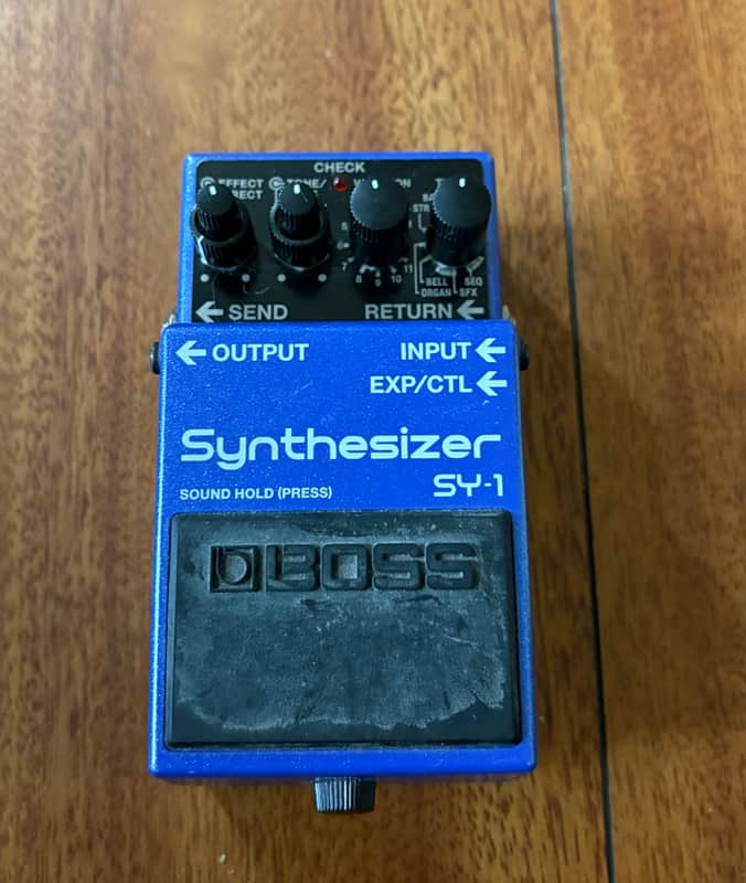 Boss SY-1 Synthesizer 2019 - Present - Blue image 1