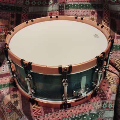 SSS Solid Shell Shop Custom Snare Drum - 2026 - Blue image 10