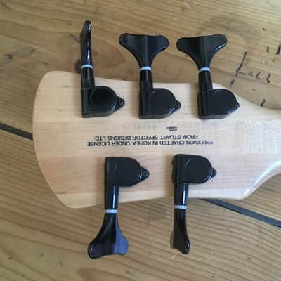 Spector Q5 Pro 5 Bass Guitar 5 String Korea 2000 EMG HZ image 9