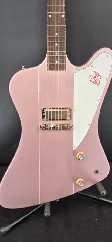 Epiphone 1963 Firebird I (Incl. Hard Case) Heather Poly image 1
