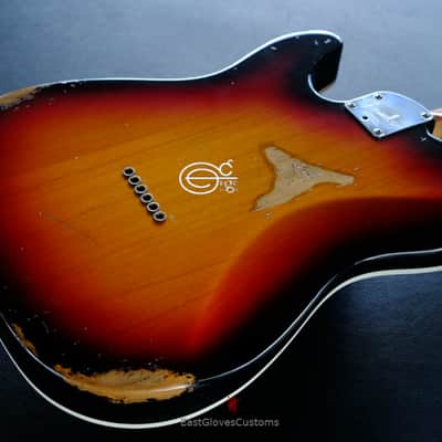 Fender American Deluxe Telecaster Sunburst Made in USA Heavy Aged Relic (RARE) image 6