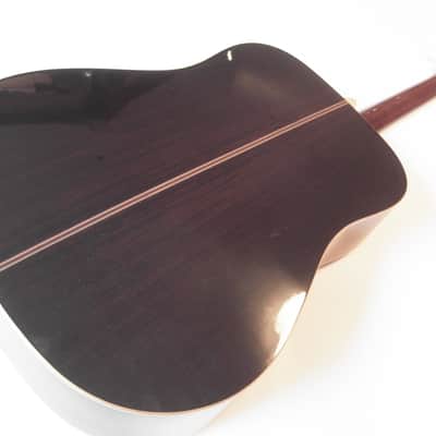 Westerngitarre Akustikgitarre akustische Gitarre Aria Modell 9210 aus den 70ern - natur image 5