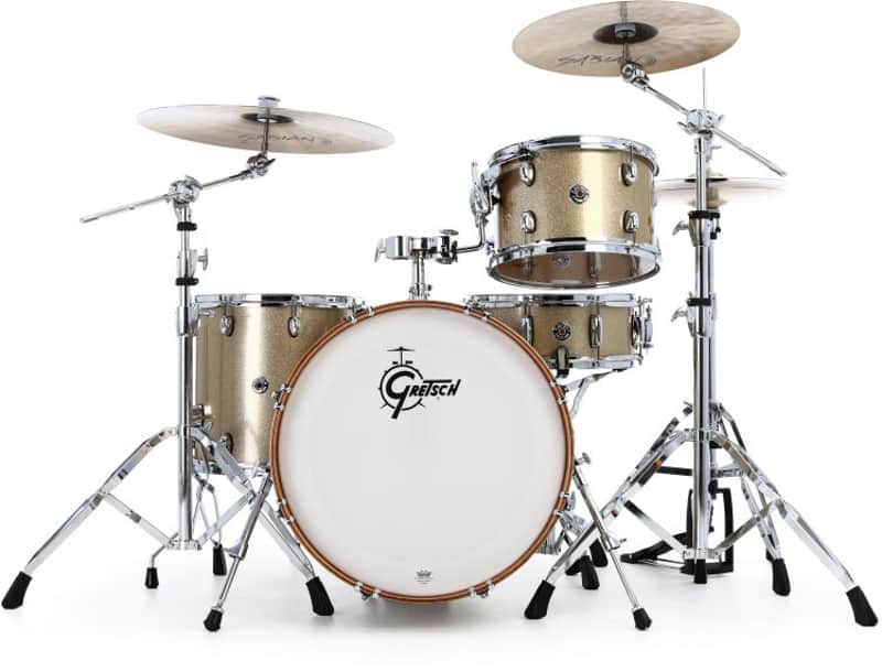 Gretsch Drums Catalina Club 4-piece Shell Pack - Sahara Sparkle image 1