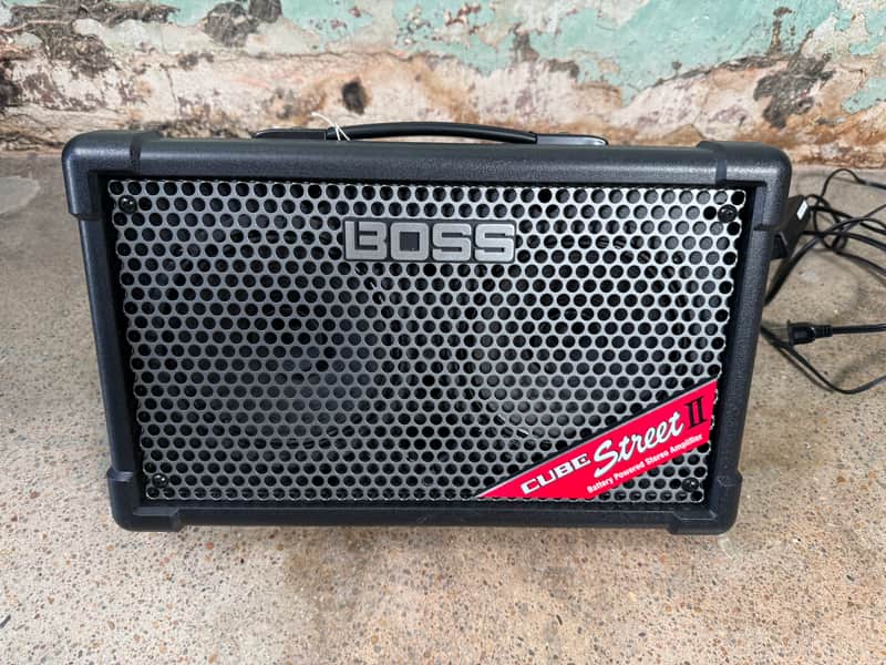 Boss Cube Street II 2-Channel 10-Watt 2x6.5" Battery-Powered Guitar Combo 2021 - Present - Black image 1
