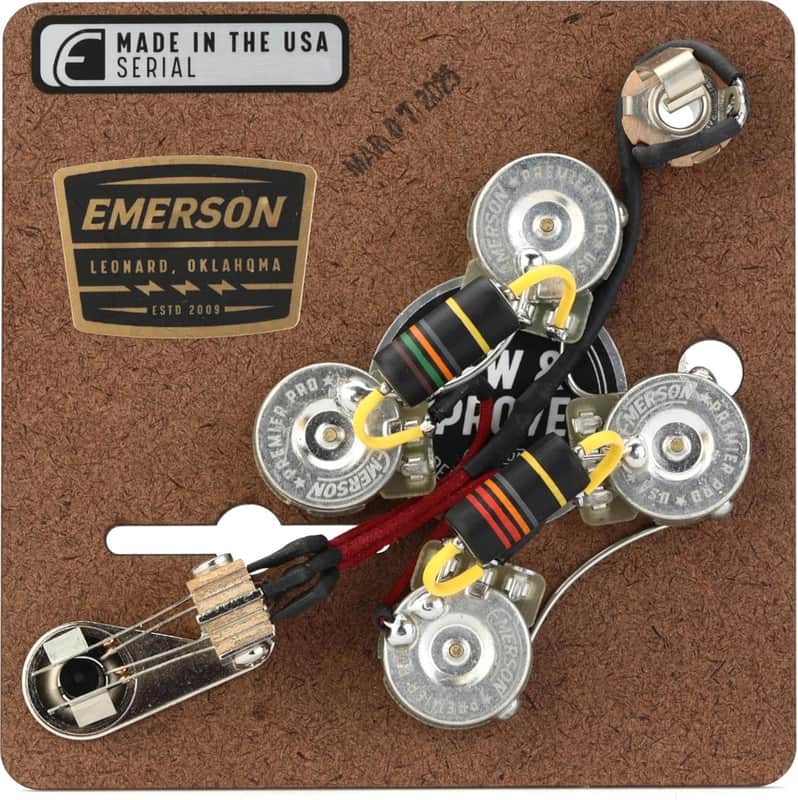 Emerson Custom USA Prewired Kit for Gibson SG, SG-BB-PREMIER image 1