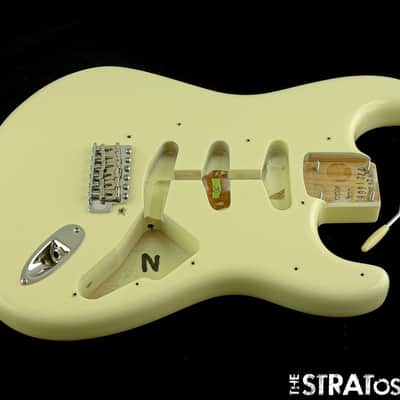 Fender AV II American Vintage 1961 Strat BODY +HARDWARE Olympic White