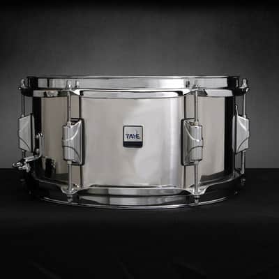 Canopus 'The Steel' Snare Drum 14x5 Second Line | Reverb