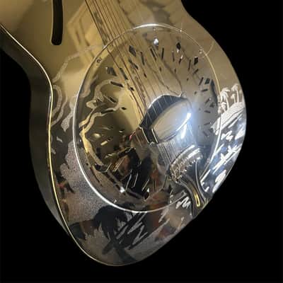 Fender FR-55 Hawaiian Resonator Acoustic Guitar image 6