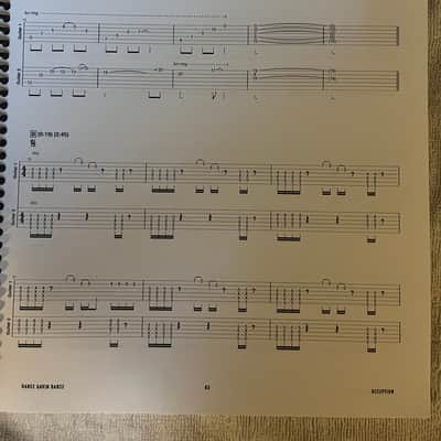 Dance Gavin Dance - Mothership - Guitar tab / Tablature Book image 5