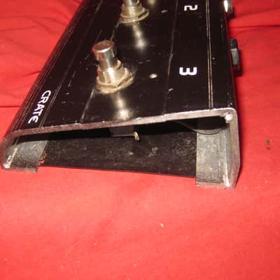 CRATE 3 Channel Button FOOTSWITCH Amp Foot Switch CFP-3 PEDAL image 2