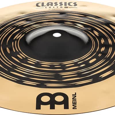 MEINL CC14DUH Classics Custom Dual HiHat 14 Zoll Becken dark/brilliant image 2