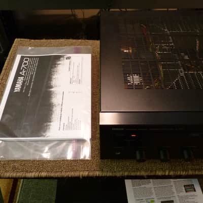 Yamaha A-700 - Reconditioned Integrated Amplifier - 100 x 2 RMS Power - Class A Operation @ 5 Watts image 6