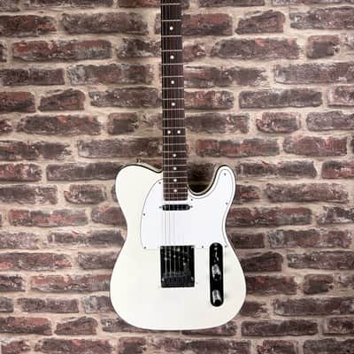 Fender American Ultra Telecaster RW FB Arctic Pearl OCCASION Bild 2