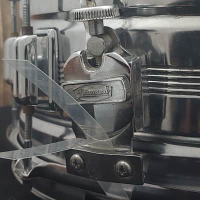 60's MIJ 14"x6" Lawsuit-Worthy "Diamond" Brand COS Rogers Powertone Snare COPY image 6