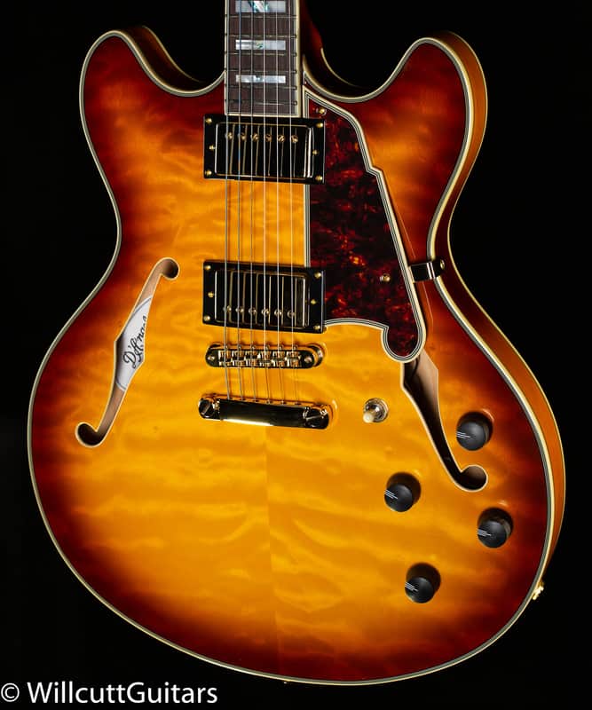 D'Angelico Excel DC XT Iced Tea Burst (757)
